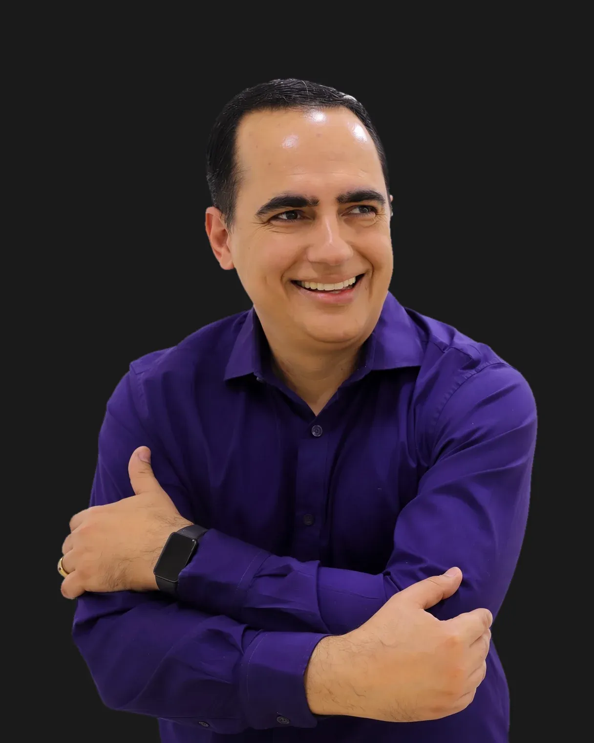 Retrato de Dr. Alaor Miguel, médico psiquiatra